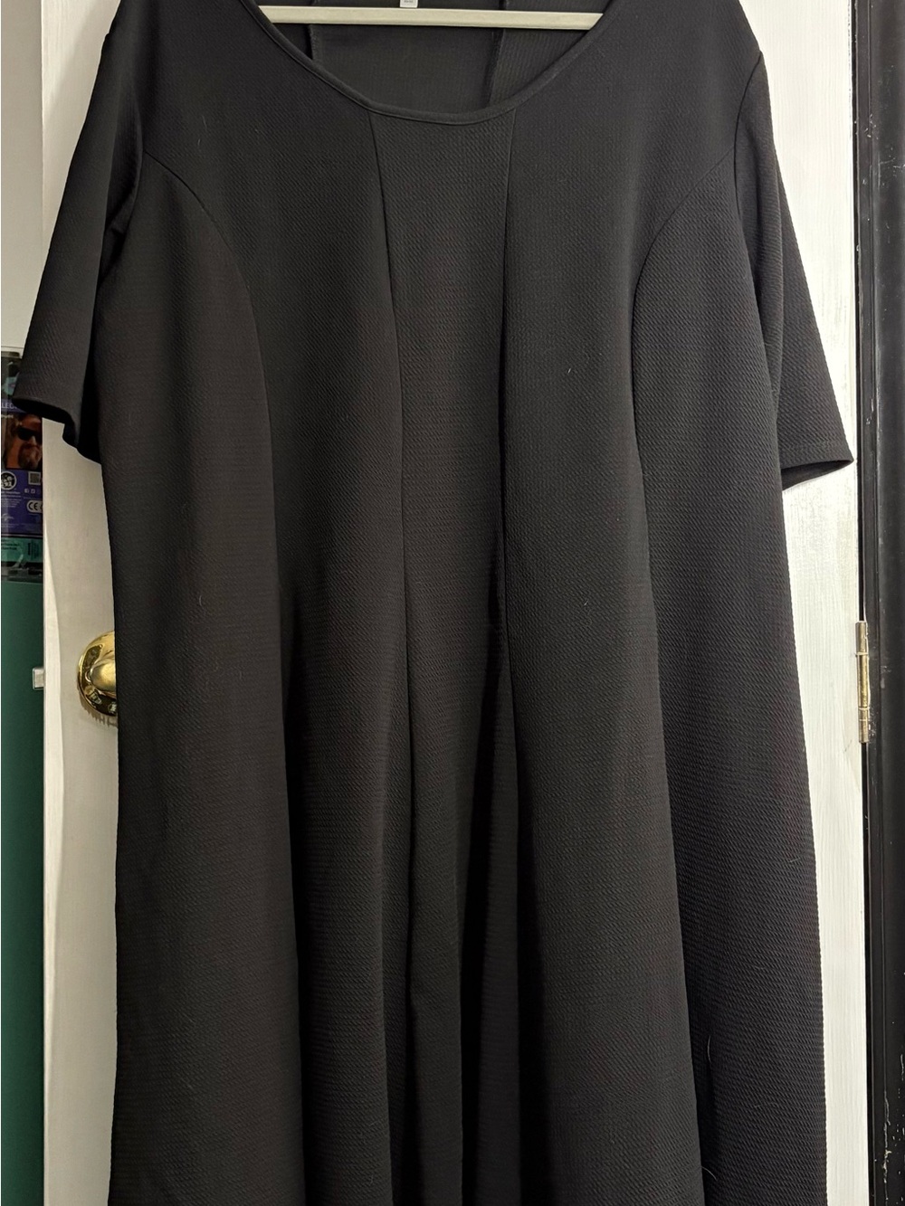 Avenue Black Top with Subtle Texture